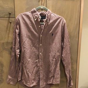 Ralph Lauren Mens Long Sleeve Shirt - Size Medium/Custome Fit for SALE